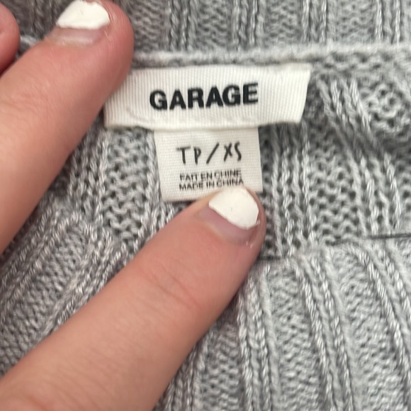 Garage ribbed sweater NWT - Picture 2 of 3